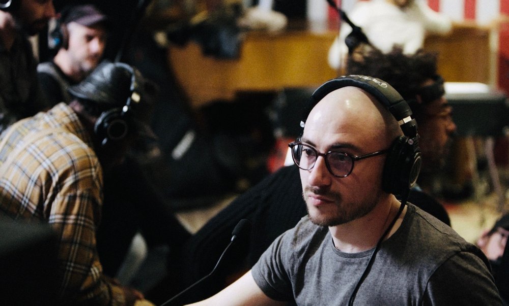 Alexandre Chaigne at Music Unit studio