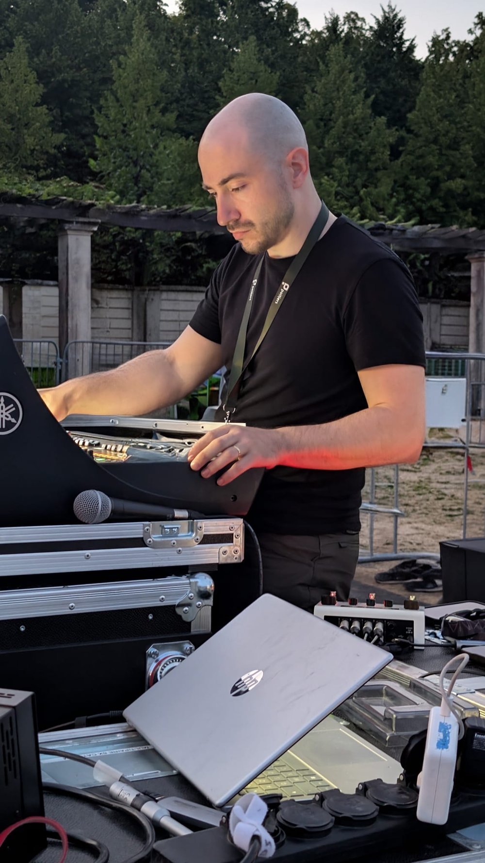 Alexandre Chaigne at FOH for Labulkrack
